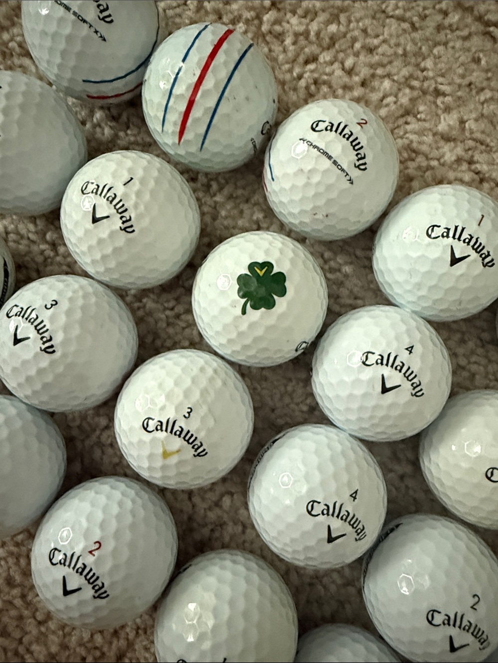 24 Callaway Mixed Model Golf Balls